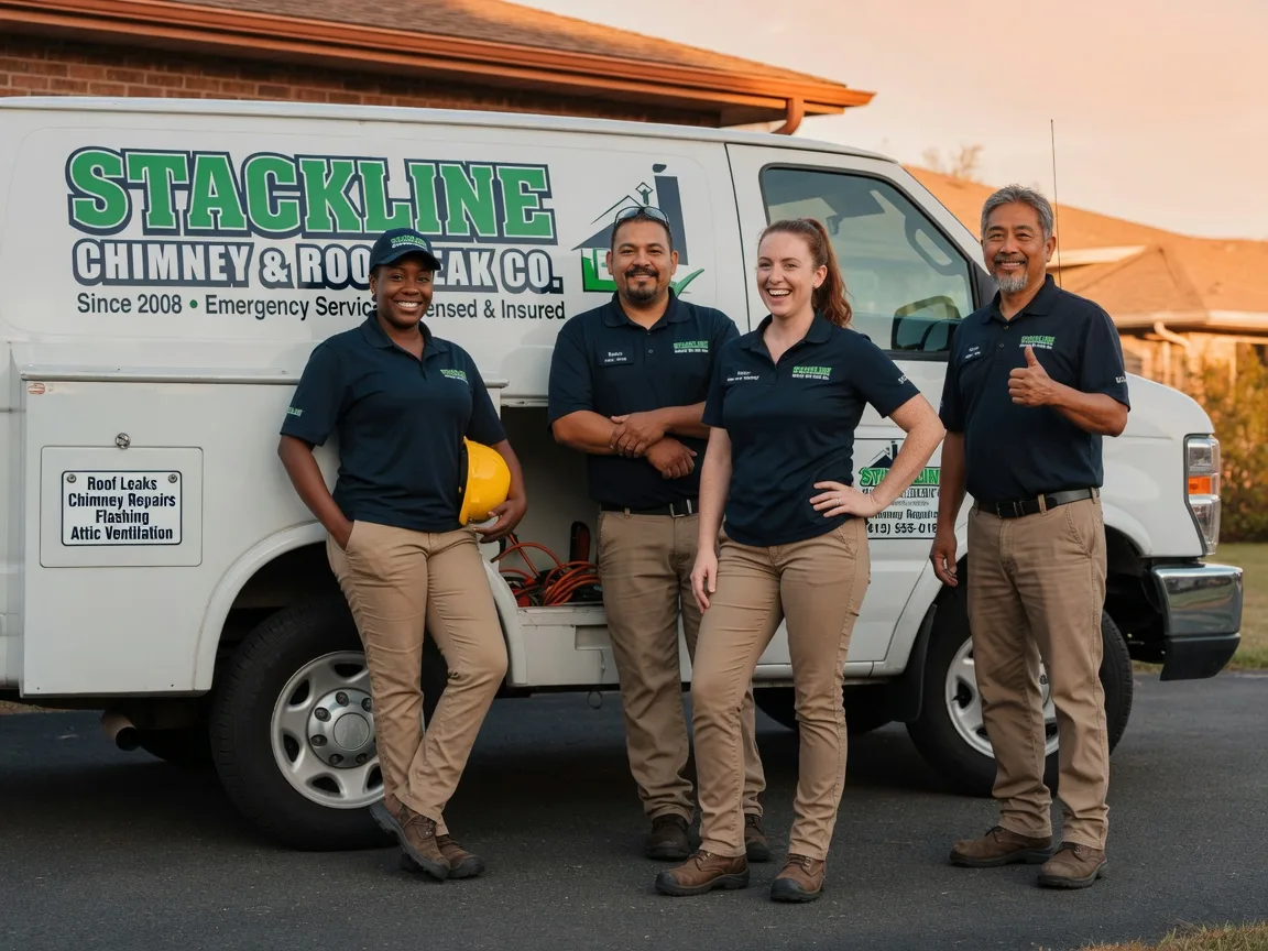 Chimney flashing repair company in Kansas, OH